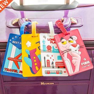 Suitcase Luggage Tag Kawaii Doraemon Cartoon Addre Stitch