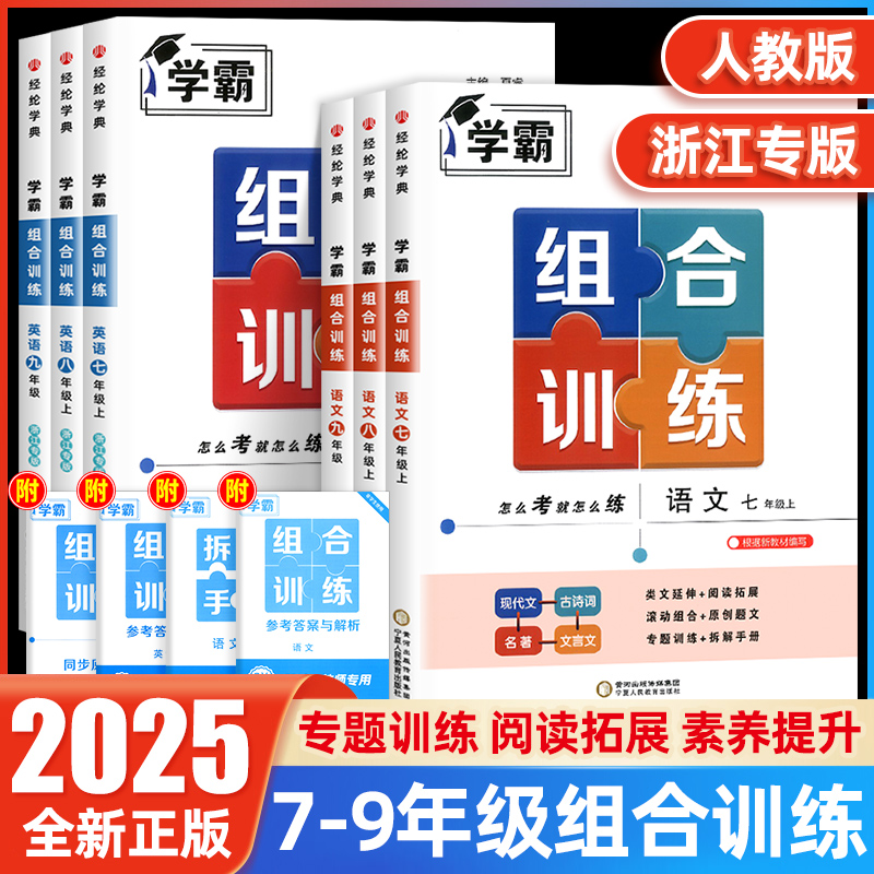 学霸组合训练语文初中通用