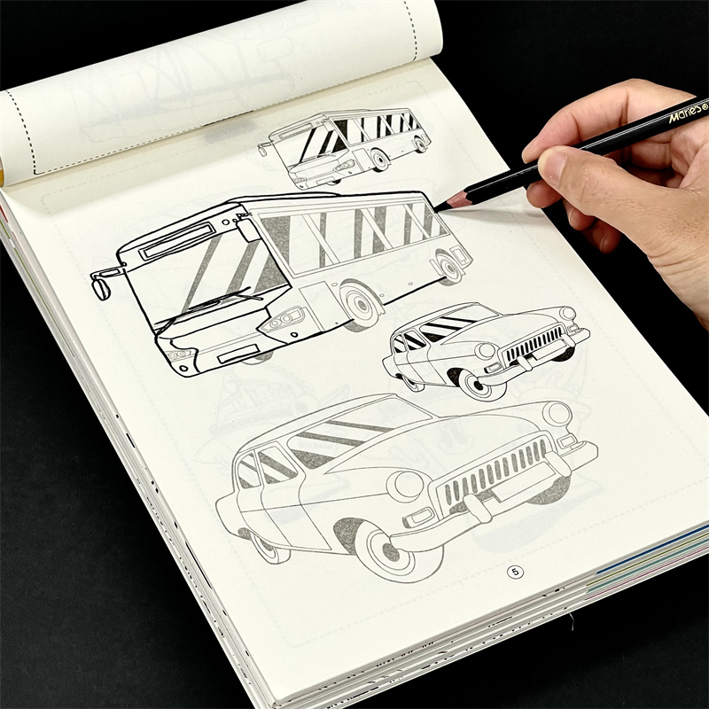 摹教程入门专注力绘画练习册