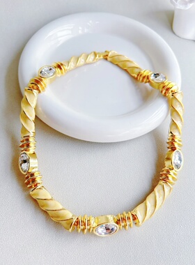 西洋古董个性小众项链