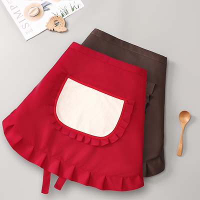 半身围裙摆摊年轻人厨房家用