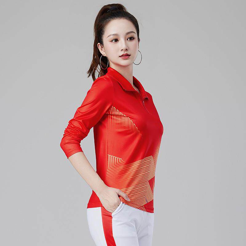 新款广场舞衣服单件鬼步舞立领运动休闲服装团体体操跳舞演出服