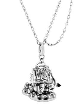 埃斯意自由天使项链男女