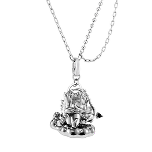 埃斯意 ChooSe自由天使吊坠潮流个性设计感项链小众时尚嘻哈男女