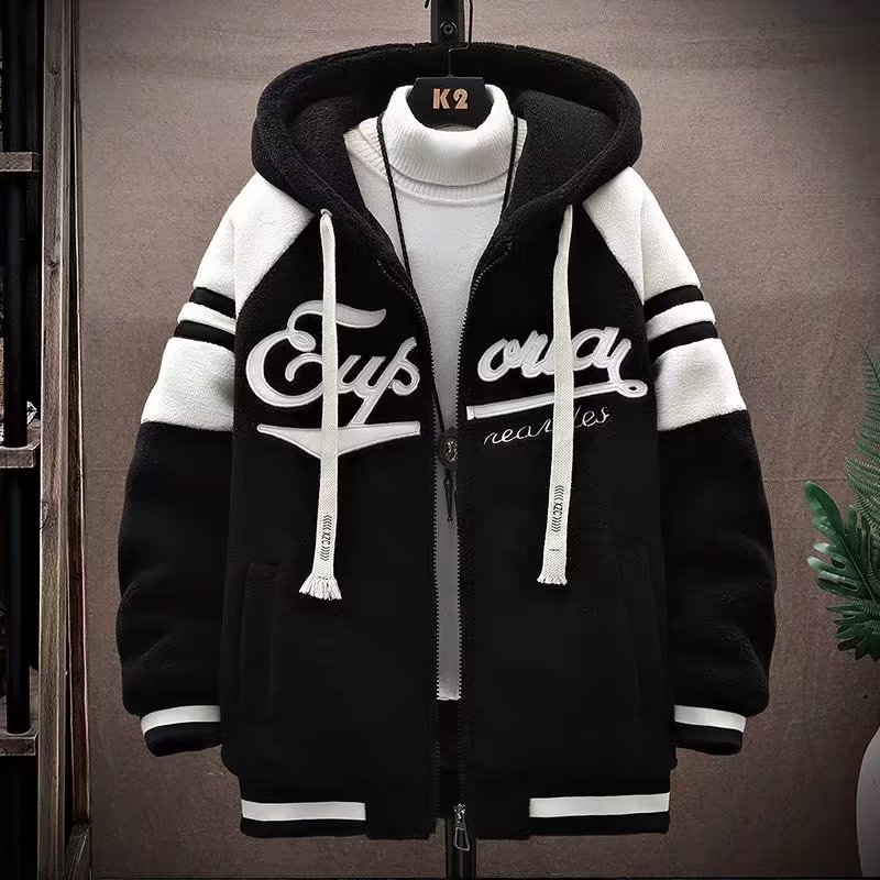 秋冬加大码加棉羊羔绒棉