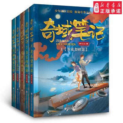 正版现货 奇域笔记正版全套5册 三四五六年级课外书阅读3-6年级小学生课外阅读文学书籍9-12-15岁 冒险小说宝藏探险 畅销书