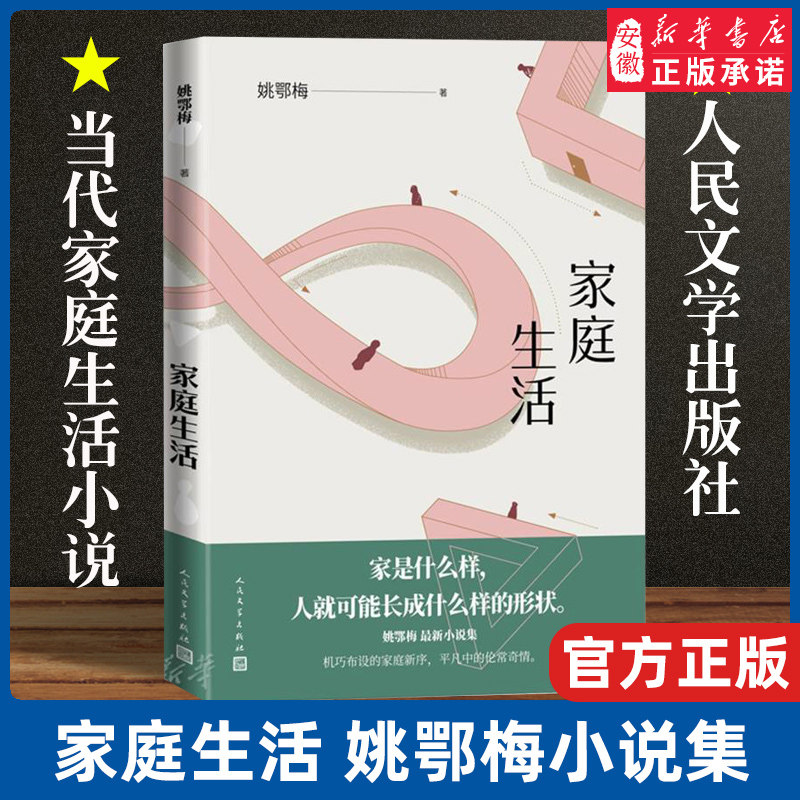 家庭生活 姚鄂梅著 中篇小说小说集中国当代文学小说基因的秘密 当代