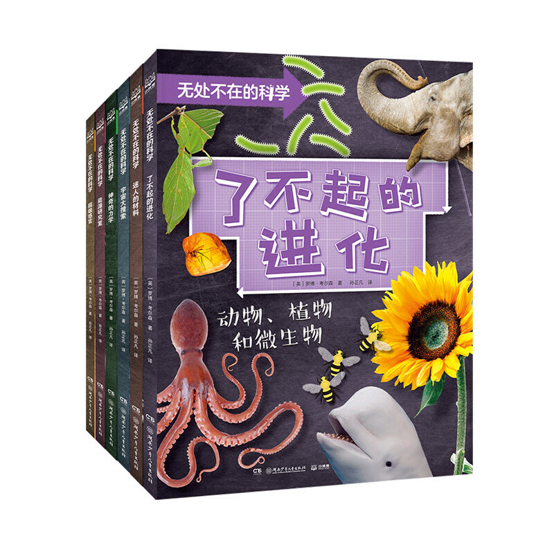 无处不在的科学全6册 7-8-9-10-11岁数学课外知识读物书籍小学数学学习思维训练奥数科普课外读物书籍 湖南少年儿童出版社