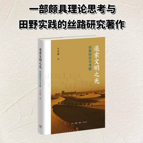追索文明之光 丝路研究与考察 王小甫著 一部理论思考与田野实践的丝路研究著作 三联书店 正版