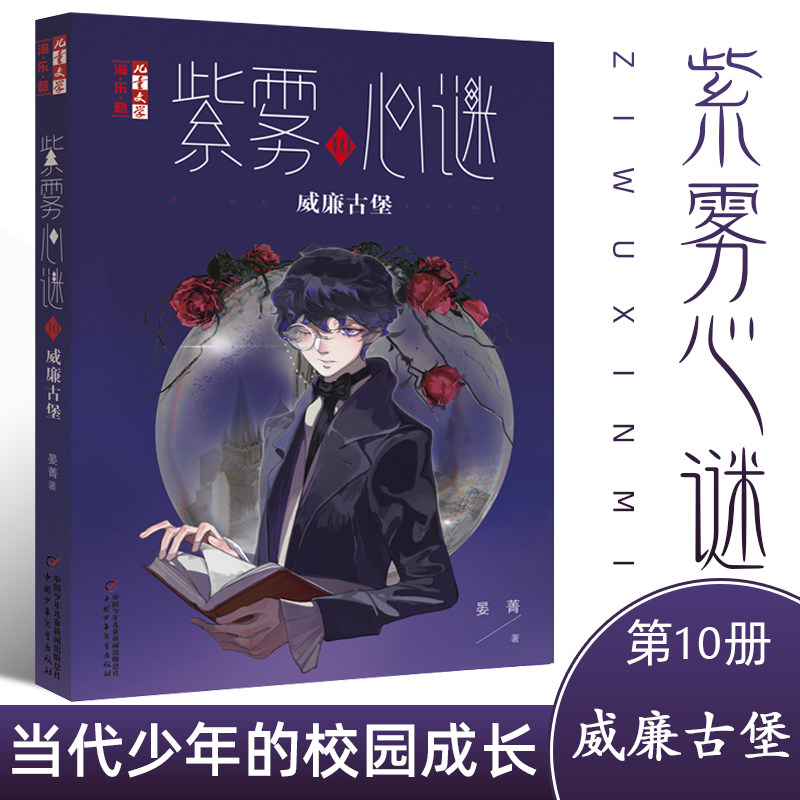 现货新单本 紫雾心谜10威廉古堡 晏菁儿童文学淘乐酷书系悬疑推理小说