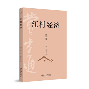 江村经济 费孝通著 中国乡土社会传统文化和社会结构理论研究的代表作乡土中国 乡土中国 北大出版社 社会学书籍