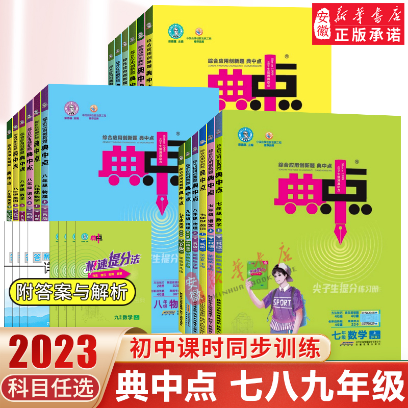 2023初中典中点综合应用创新题初三9年级同步课时作业练习讲解点拨-第4张图片-提都小院