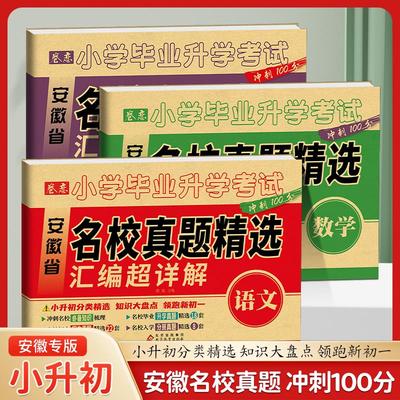 安徽省专版小升初真题