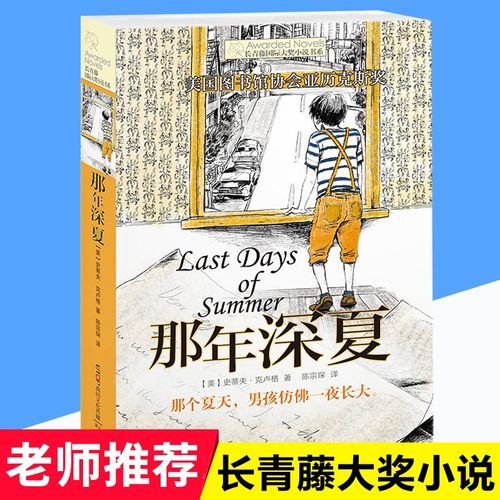 正版那年深夏长青藤大奖小说