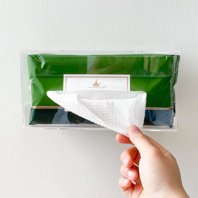 适用尔木萄洗脸巾盒壁挂式免打孔