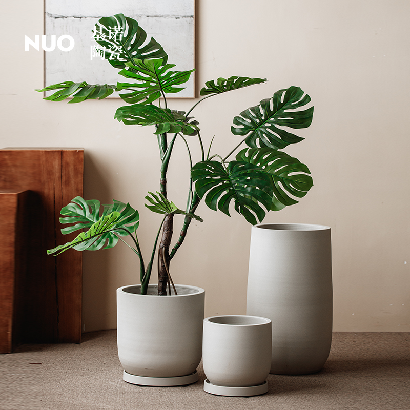 景德镇落地陶瓷大花盆种树陶罐