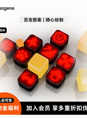 迈金L308智能尾灯自定义图案