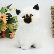 小猫咪长条仿真可拆洗可爱毛绒玩具1