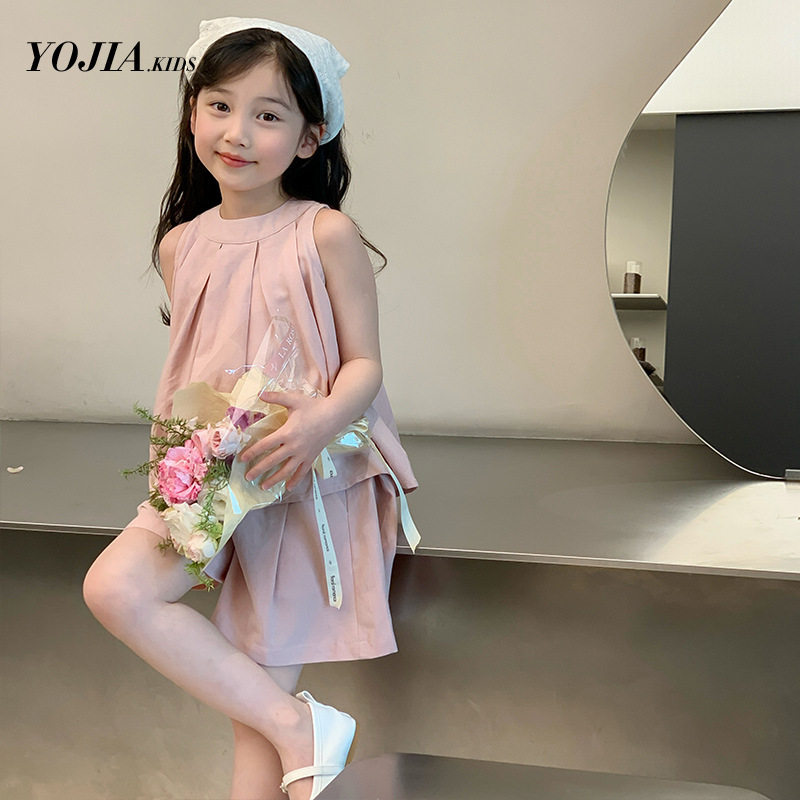 女童夏季套装2025新款洋气时套装