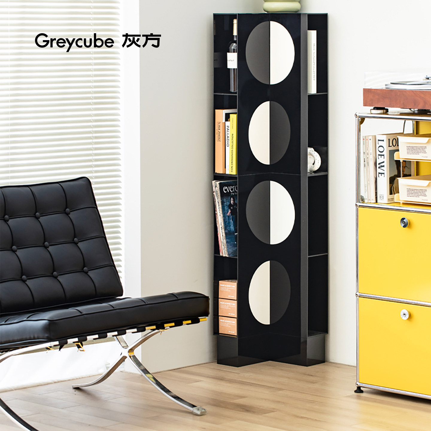 亚克力墙角三角角柜收纳储物柜