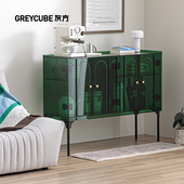 轻奢餐柜现代简约家用多功能收纳柜压克力轻奢靠墙茶水柜床尾柜