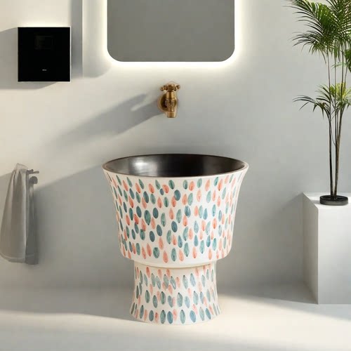 创意手绘拖把池家用阳台卫生间