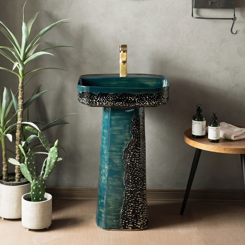 方形高温立柱盆户外阳台落地式