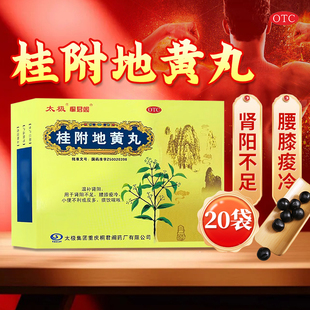 太极 桐君阁桂附地黄丸6g*20袋/盒水蜜丸温补肾阳小便不利不足