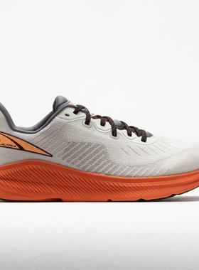 代购Altra男士跑步鞋透气舒适缓震减压中足支撑轻量设计灰色橙色