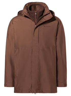 代购VAUDE巍德男士3in1外套可调节帽兜双层结构可拆卸内胆