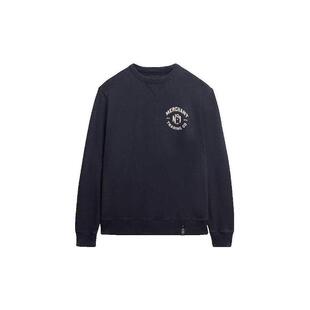 代购Superdry男士卫衣保暖舒适深色棉质日常休闲上衣爆款简约