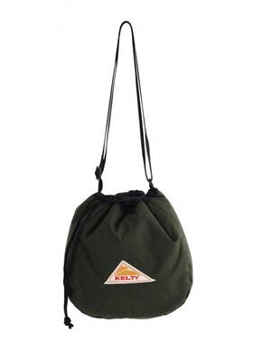 代购Kelty男女单肩包可翻转便携收纳防水涂层抽绳闭合橄榄绿
