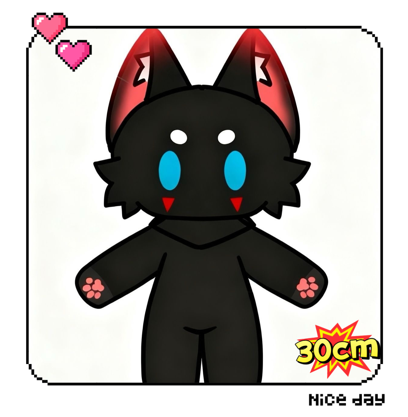 爆款konig属性30cm公仔超萌使命召唤玩偶可爱毛绒玩具棉花娃娃