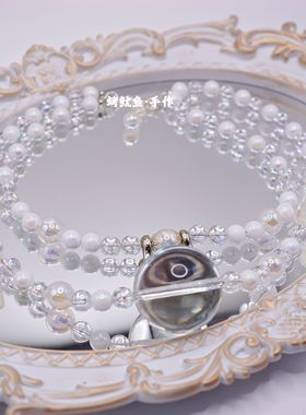 珍珠项链DIY琉璃chocker琉璃项圈