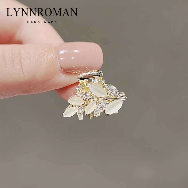 猫眼树叶小号抓夹发夹