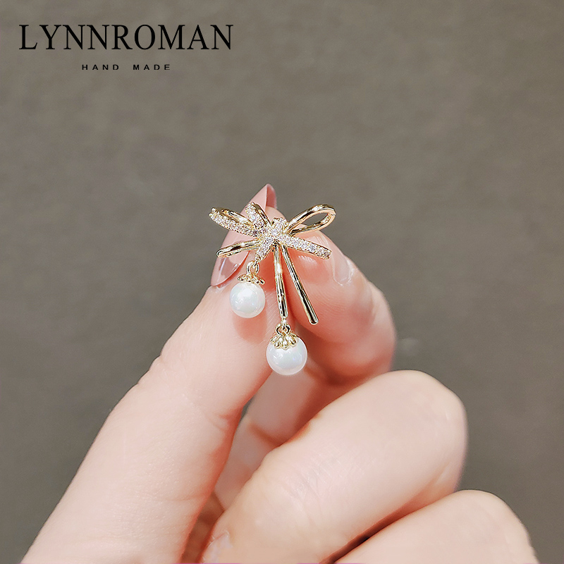 日系蝴蝶结胸针潮气质仿珍珠吊坠别针领针防走光扣开衫配饰女,饰品/流行首饰/时尚饰品新,胸针,淘宝优惠券,粉丝福利购,淘宝优惠卷