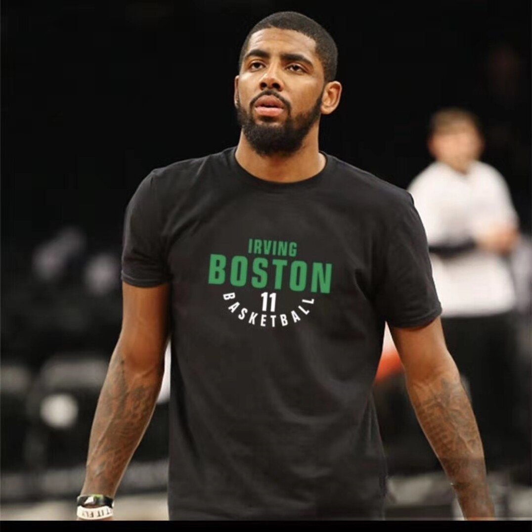 NBA男士篮球短袖黑曼巴科比T恤詹姆斯欧文半袖库里夏季新款潮流