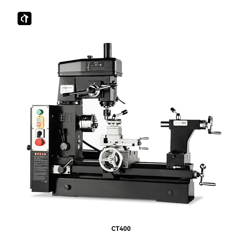 呲铁ct400多功能工具机床家用机床车钻铣三合一机床教学机床台式