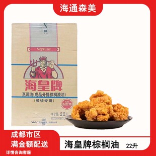 海皇牌棕榈油22L大包装烹调耐煎炸液态起酥油炸鸡薯条鸡排商用