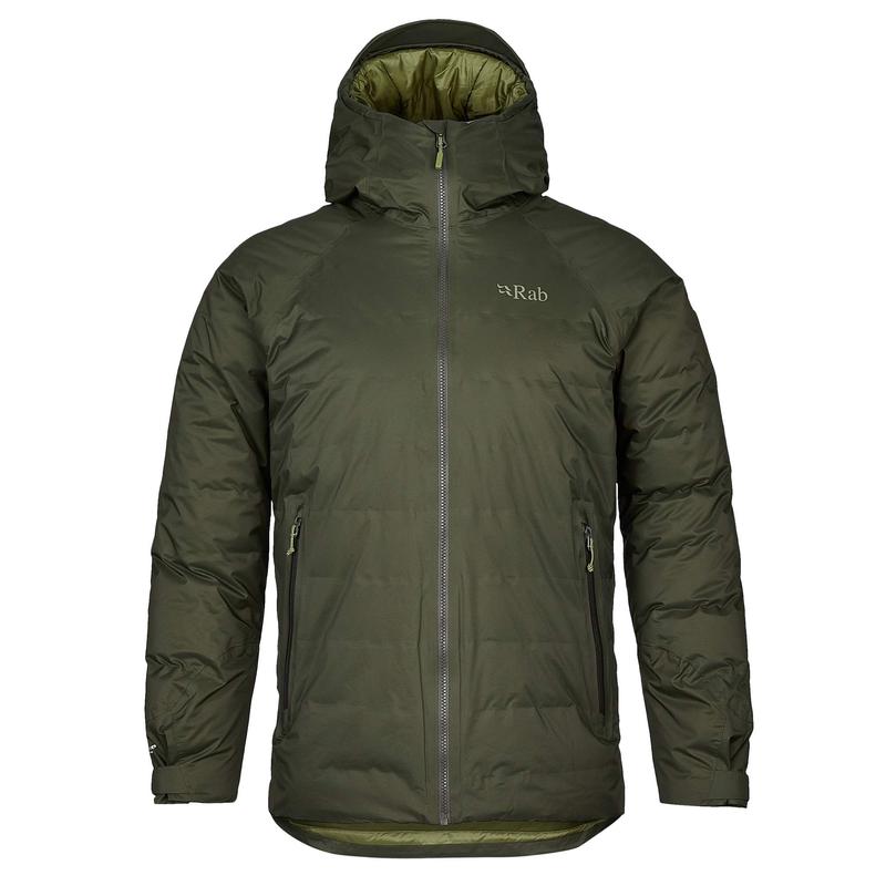 代购rab男士羽绒服防水防风保暖保暖外套连帽长袖户外夹克