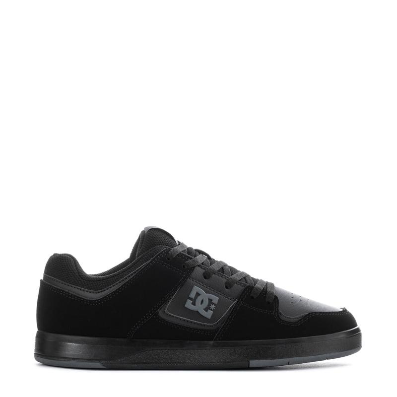 DC SHOES男士滑板鞋耐磨透气防滑缓震黑色绒面革网布内衬