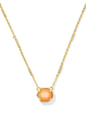 代购Kendra Scott饰品女士项链优雅简约精致百搭金色橙色