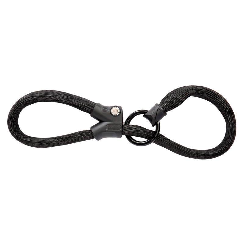 代购ABUS自行车锁防盗保护快速锁闭多点固定双环设计可调节长度