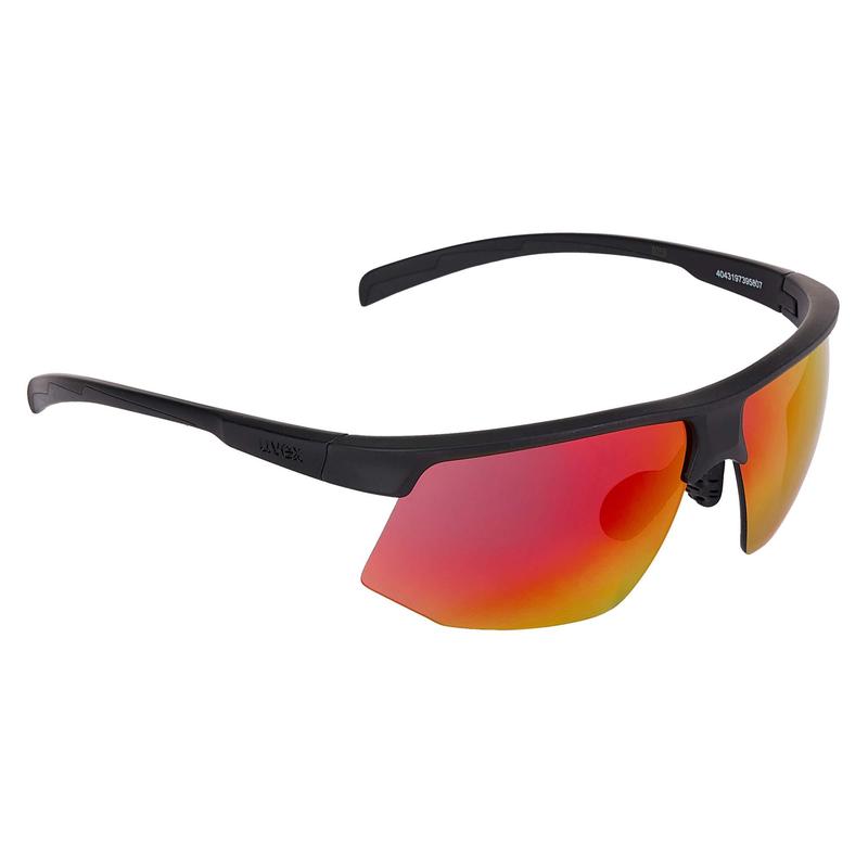 代购UVEX优维斯男女太阳镜防紫外线抗眩光高透光防滑黑色