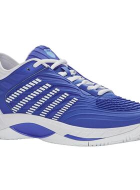 代购KSWISS盖世威男士网球鞋高耐磨防滑减震支撑性强蓝色白色