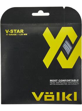 代购Volkl网球线舒适高耐用性增强手感控制性能17 GAUGE1.25 MM