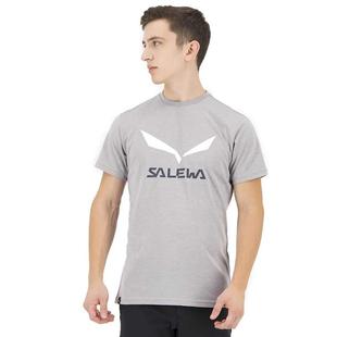 Salewa速干T恤透氣輕便短袖 grey 登山戶外運動男款