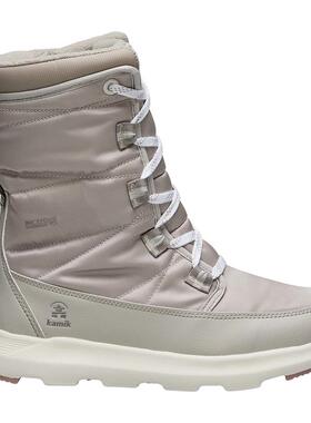 代购Kamik卡米克女士雪地靴保暖防水防滑冬季靴高筒系带户外靴