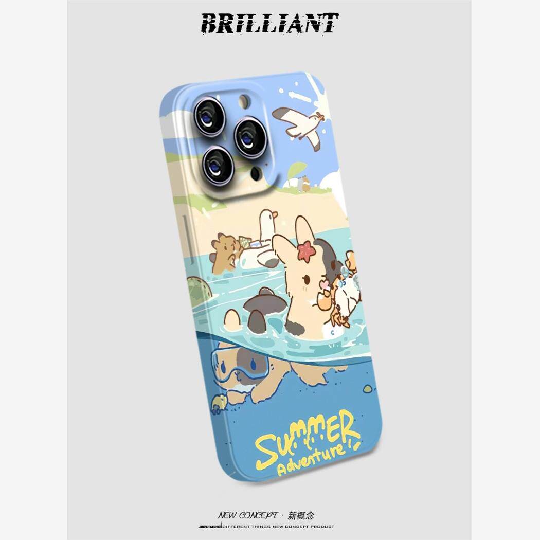 提摩西小队手机壳兔子卡通可爱小清新仙气苹果15promax小众不撞款适用华为小米防摔iphone14软壳学院风13迷你