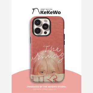 IU李知恩kpop个性创意专辑封面适用于iPhone16promax苹果14小米15菲林手机壳13华为mate60pura70provivox100s